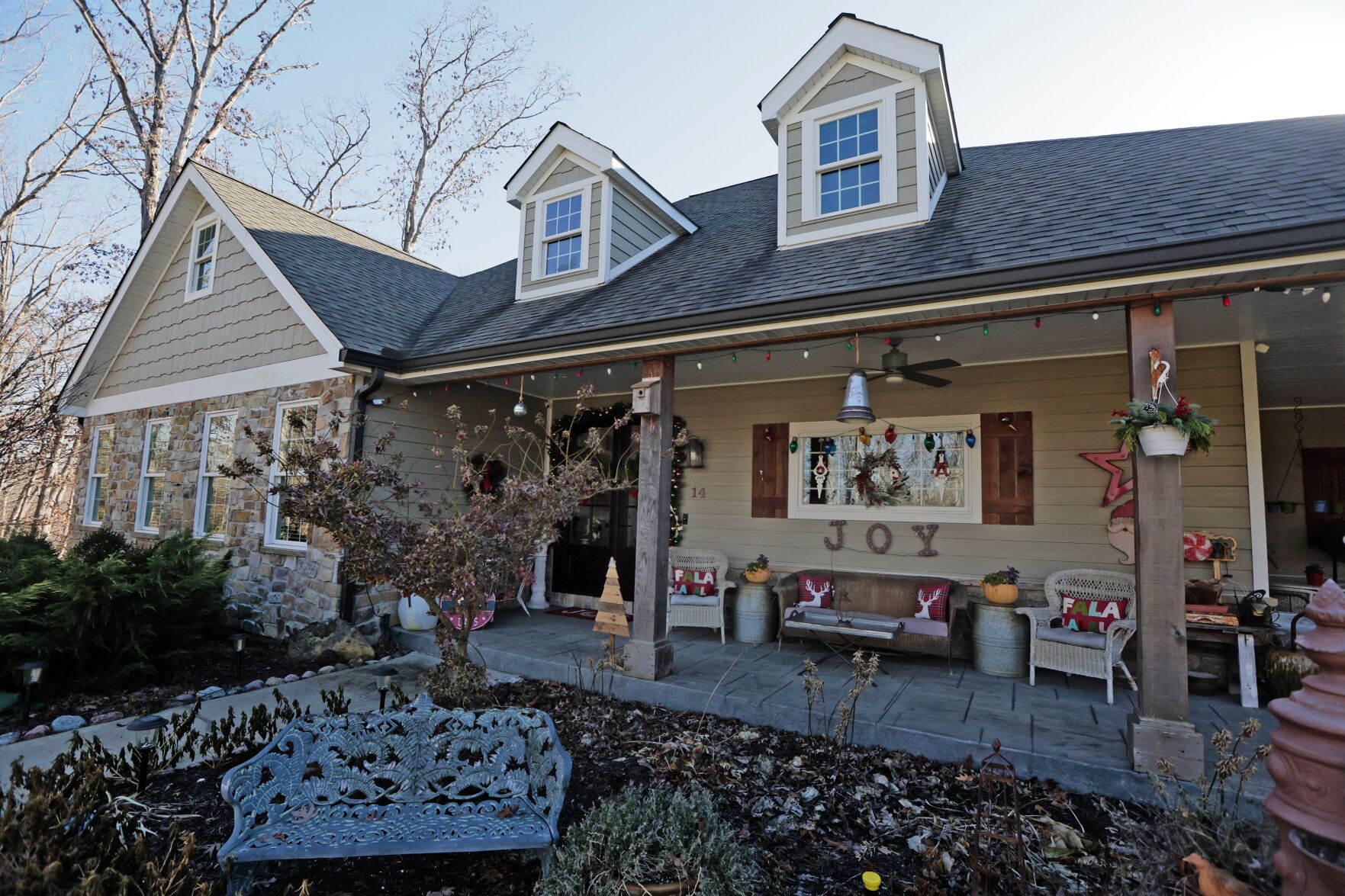 At home with Brenda and Kimball Loos in Defiance